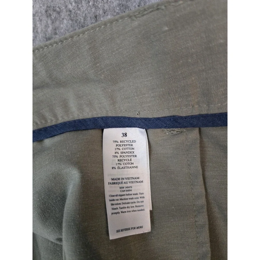 Faherty All Day Shorts Drawstring Men’s 38 Green Stretch 6